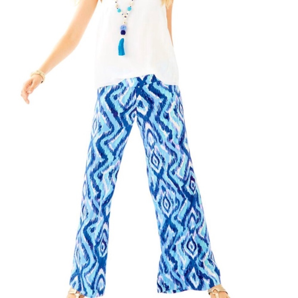 Sold🎉🎉🎉Lilly Pulitzer Palazzo Pants Size 8